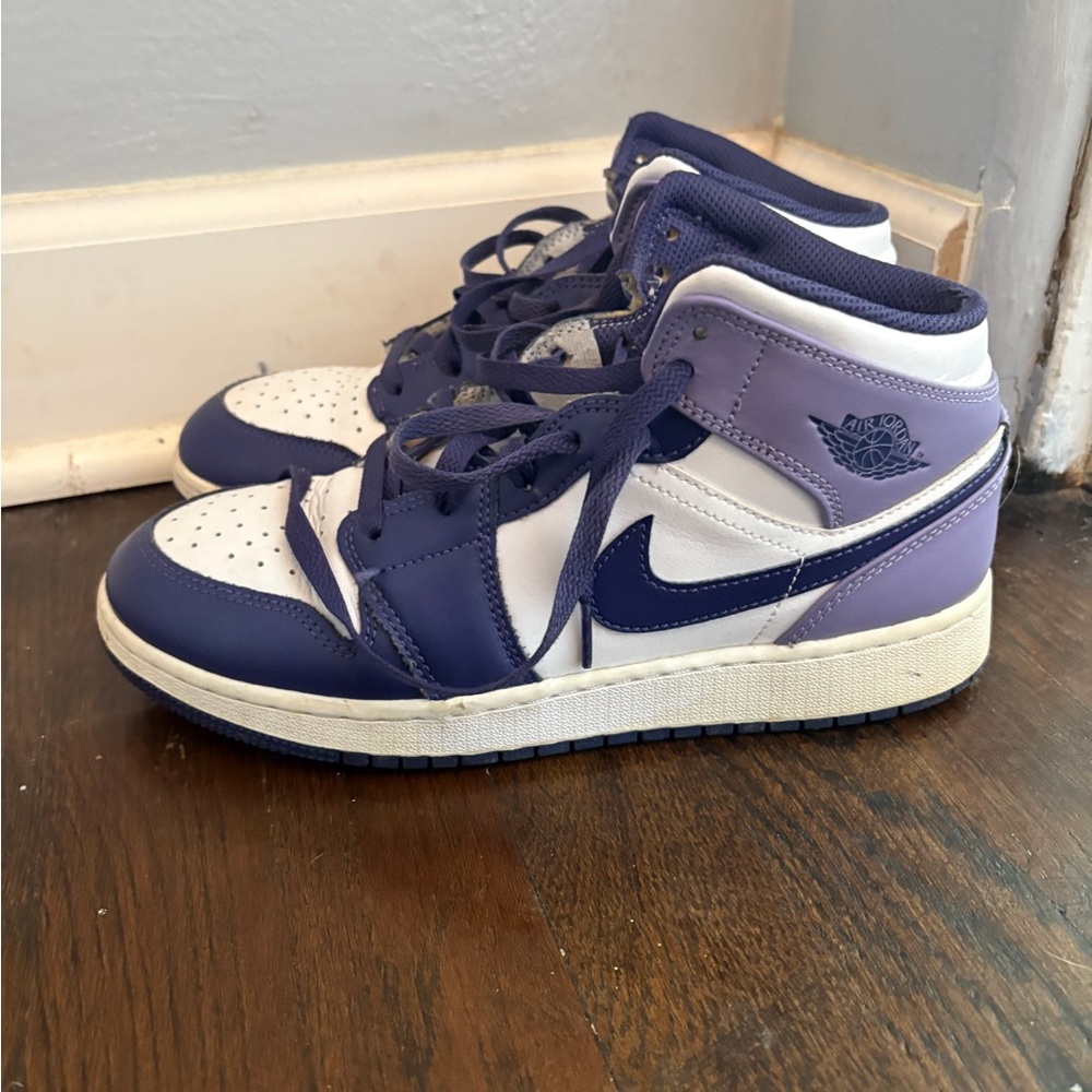 💜💜💜Nike Air Jordan youth 6.5 women’s 8.5 Purple💜